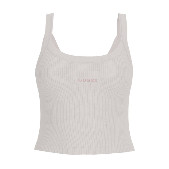 Guess Γυναικεία αμάνικη μπλούζα Stella Rib Tank Top